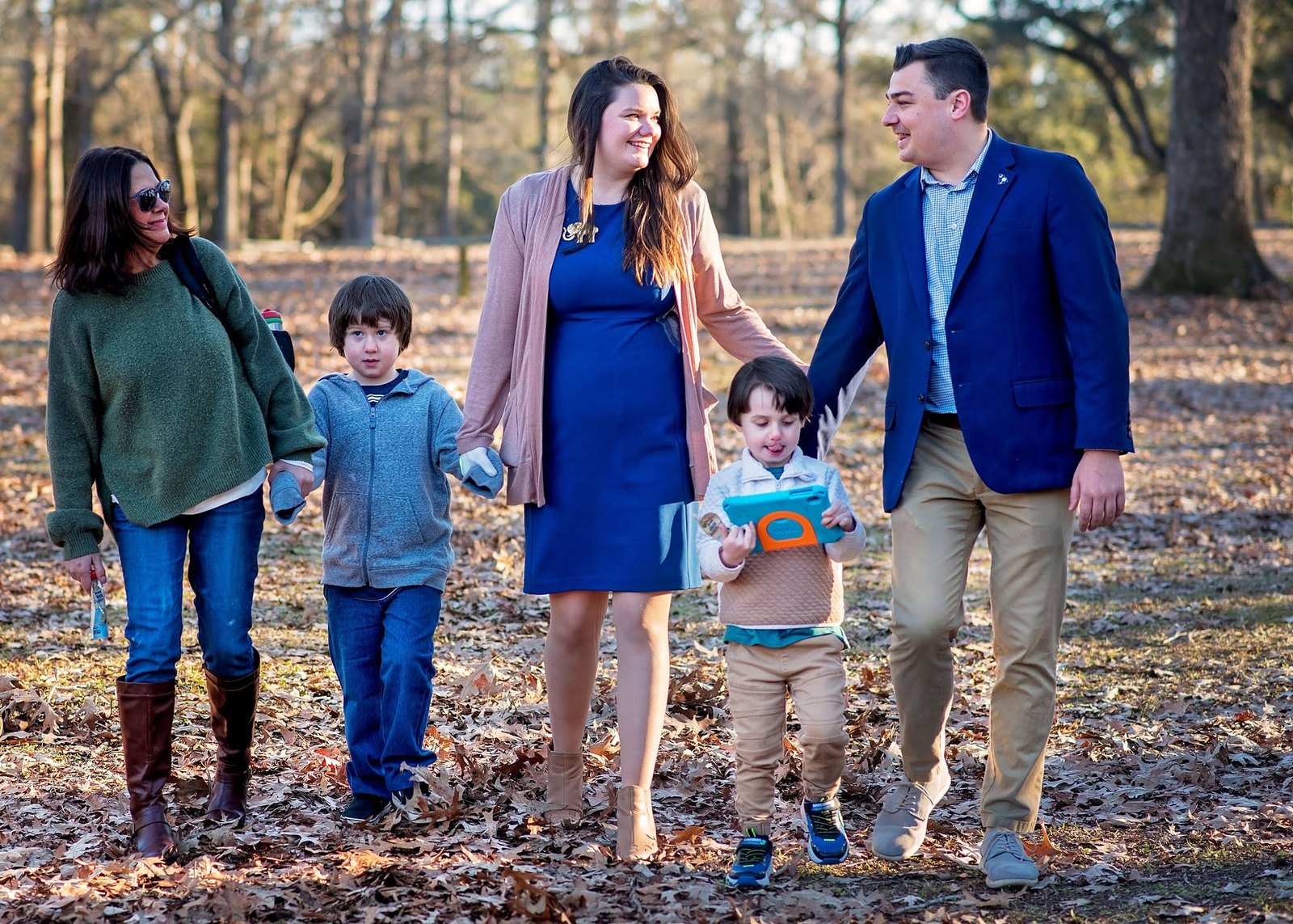 Meredith Westfall with her family