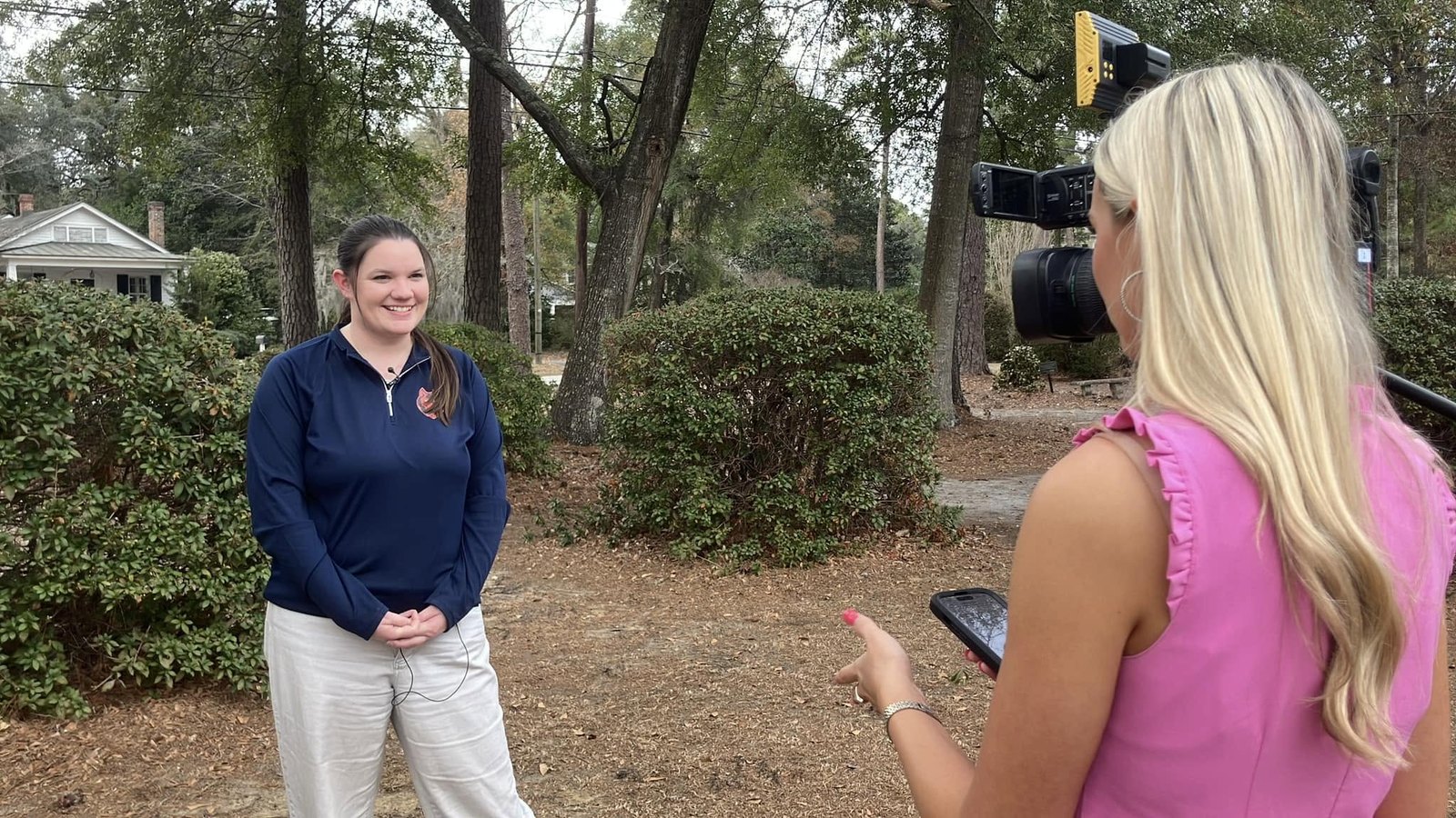 Meredith Westfall interviewed on the campaign trail